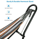 Hammock Stand Heavy Duty Steel Frame with Adjustable Chains by LJGDeals