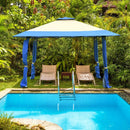 13 Feet x 13 Feet Pop Up Canopy Tent Instant Outdoor Folding Canopy Shelter by LJGDeals
