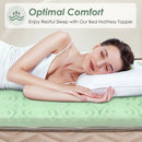 3 Inch Comfortable Mattress Topper Cooling Air Foam by LJGDeals