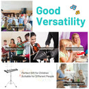 32 Note Glockenspiel Xylophone Percussion Bell Kit with Adjustable Stand by LJGDeals