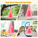 32 Inch Kids Nest Swing Chair Hanging Hammock Seat for Indoor Outdoor by LJGDeals