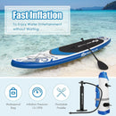 11-Feet Inflatable Paddle Board with Carry Bag by LJGDeals