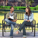 50 Inch Patio Garden Bench Loveseats for Outdoor by LJGDeals