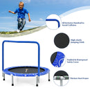 36 Inch Kids Trampoline Mini Rebounder with Full Covered Handrail