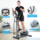 Elliptical Magnetic Cross Trainer with LCD Monitor and Pulse Sensor by LJGDeals