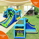 5-in-1 Kids Inflatable Climbing Bounce House without Blower by LJGDeals