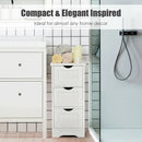 Bathroom Floor Freestanding Storage Organizer with 3 Drawers by LJGDeals