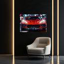 Car light up sign, Car neon light sign, Car wall art lighted, Car led wall decor, Car led sign, Garage neon sign, Neon painting art For Man - UvCar14