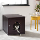 Sidetable Nightstand Weatherproof Multi-function Cat House by LJGDeals