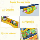 3-in-1 Kids Art Easel Double-Sided Tabletop Easel with Art Accessories