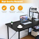 48-Inch Reversible Computer Desk with Storage Shelf by LJGDeals