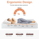 8 Inch Foam Medium Firm Mattress with Jacquard Cover by LJGDeals