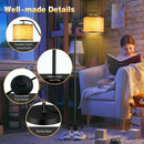 Standing Floor Lamp with Adjustable Head for Living Room and Bedroom by LJGDeals
