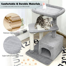 Cat Tree with Perch and Hanging Ball for Indoor Activity Play and Rest by LJGDeals