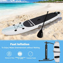 10 feet Inflatable Stand Up Paddle Board with Paddle Pump by LJGDeals