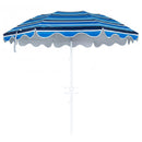 Beach Umbrella 6.5 FT with UPF 50+ Sun Protection & Sand Anchor by DirectDeals