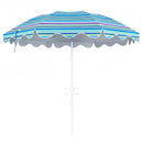 Beach Umbrella 6.5 FT with UPF 50+ Sun Protection & Sand Anchor by LJGDeals