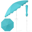 Beach Umbrella 6.5 FT with UPF 50+ and Sand Anchor by LJGDeals