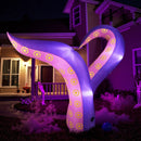 6.5 Ft Inflatable Tentacles with LED Lights and Suction Cups by LJGDeals