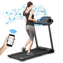 2.25HP Electric Running Machine Treadmill with Speaker and APP Control by LJGDeals