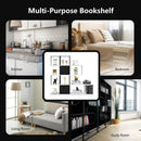 5-Tier Bookshelf Corner Ladder Bookcase with Storage Rack by LJGDeals