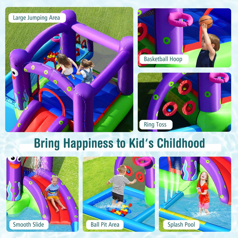 Inflatable Water Slide Castle without Blower, photo 8 of 8