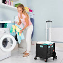 Costway Foldable Utility Cart for Travel and Shopping by LJGDeals