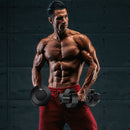 27.5 LBS 5-in-1 Adjustable Dumbbell for Gym Home Office by LJGDeals