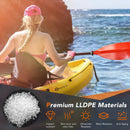 Single Sit-on-Top Kayak with Detachable Aluminum Paddle-Yellow by LJGDeals