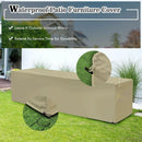 8 Pieces Patio Rattan Furniture Set with Storage Waterproof Cover and Cushion by LJGDeals