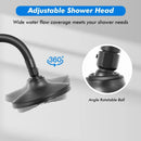 High Pressure Combo Handheld Shower Head by LJGDeals