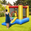 Kids Inflatable Bounce House with Slide and 480W blower by LJGDeals