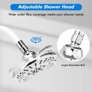 High Pressure Combo Handheld Shower Head by LJGDeals