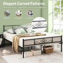 Twin/Full/Queen Size Metal Bed Frame with Headboard and Footboard by LJGDeals