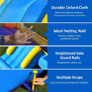 Kids Inflatable Bounce House Magic Castle with Large Jumping Area without Blower by LJGDeals