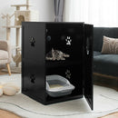 2-tier Litter Hidden Cat House With Anti-toppling Device by LJGDeals