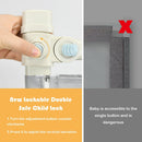 69 Inch Toddlers Vertical Lifting Baby Bedrail Guard with Lock