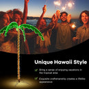7 Feet LED Pre-lit Palm Tree Decor with Light Rope by DirectDeals