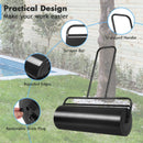 36 x 12 Inch Tow Lawn Roller Water Filled Metal Push Roller by LJGDeals