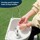 Camping Hand Wash Station Basin Stand with 4.5 Gallon Tank by LJGDeals