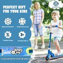 Folding Kick Scooter with 3 Adjustable Heights for Kids by LJGDeals