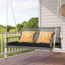 2-Person Patio Wicker Hanging Swing Chair by LJGDeals