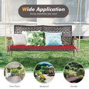 2-Person Rattan Hanging Porch Swing Chair by LJGDeals