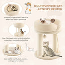 Cat Climbing Tree with Plush Perchs and Scratching Post by LJGDeals