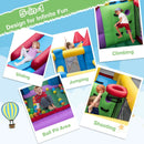 5-in-1 Inflatable Bounce Castle without Blower by LJGDeals