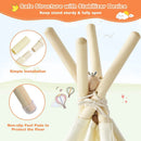 Foldable Kids Canvas Teepee Play Tent by LJGDeals