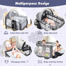 Portable Baby Nursery Center 4-in-1 Portable Travel Crib by LJGDeals