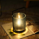 8"H Battery Operated Table Lamp(blue) by JHY DESIGN