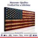 Old Glory American Flag Wall Art by Tailored Canvases