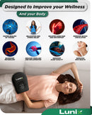 LX23 Red Light Therapy for Hand, Charcoal Black